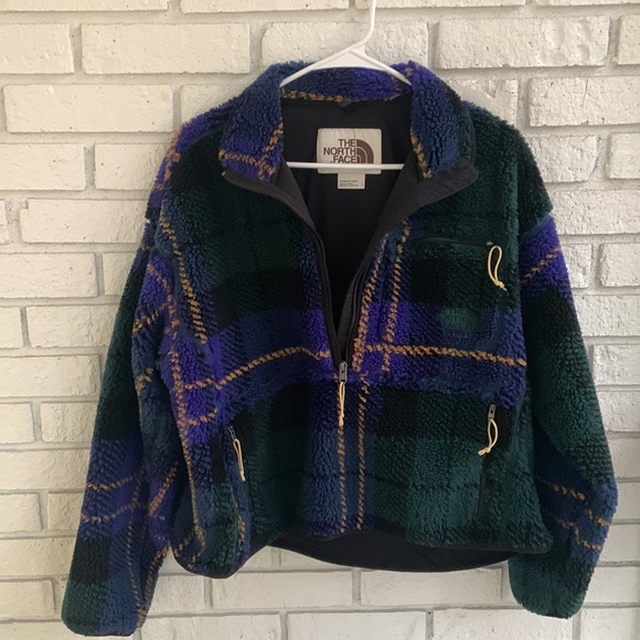 The North Face Women's Jacquard Extreme Pile Pullover - Plaid design - Picture 3 of 7